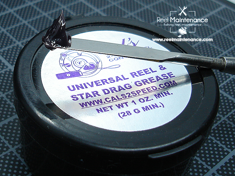 Cal's purple star drag grease - Fishing Reel Maintenance