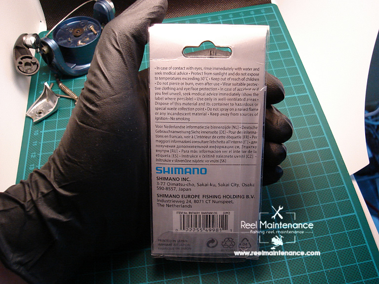 Shimano Bantam Reel Oil - Fishing Reel Maintenance